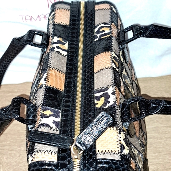 Tamara Mellon "Seductive Watersnake" Satchel - Picture 5 of 16
